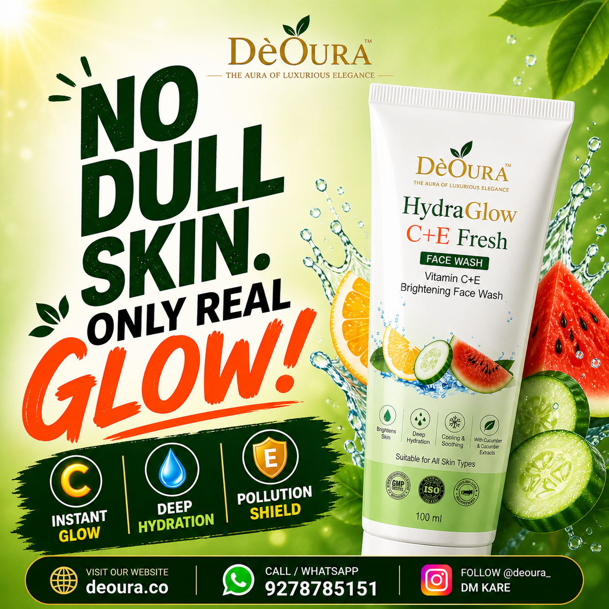 HydraGlow C+E Fresh (Face Wash)