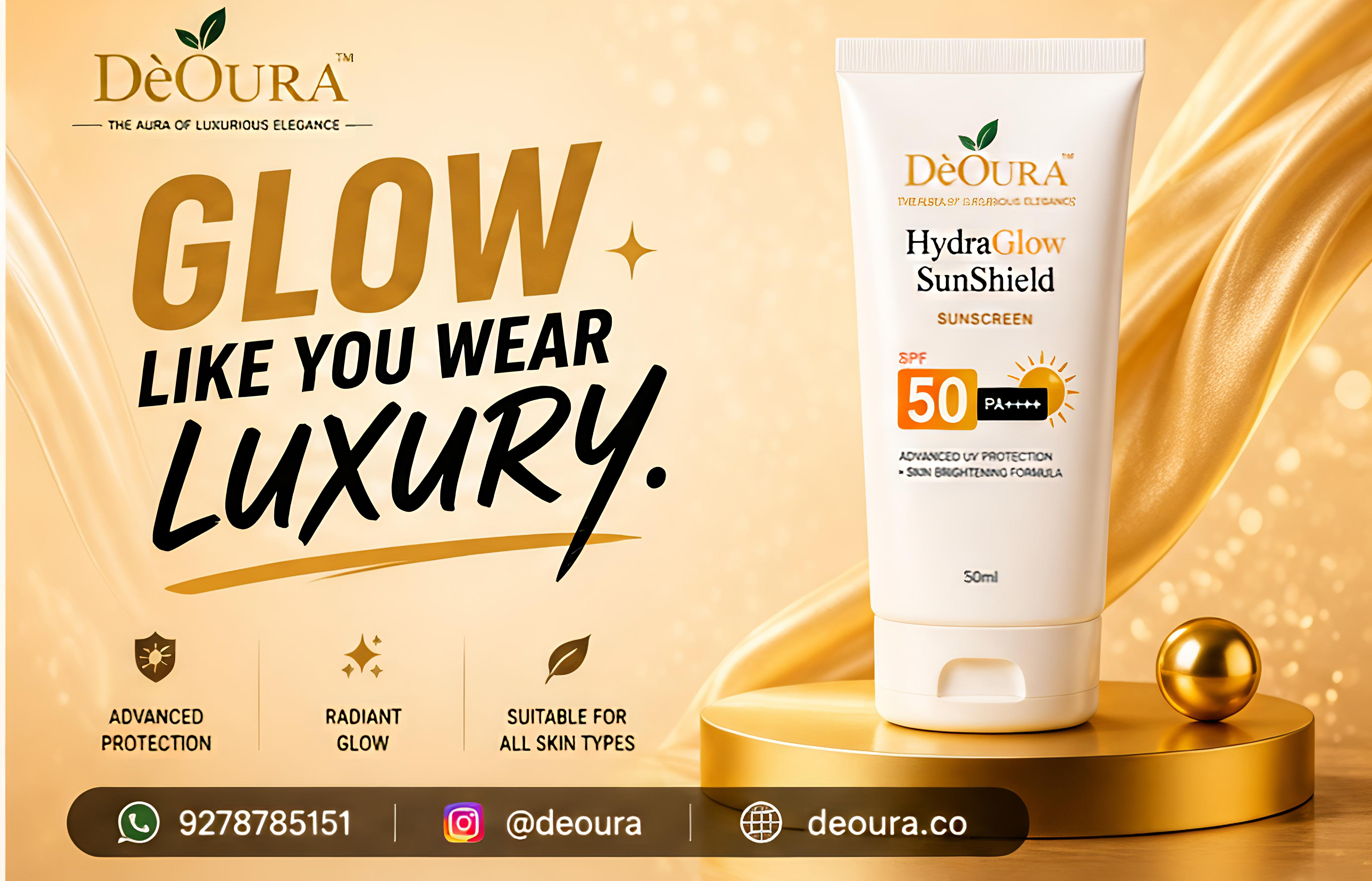 HydraGlow SunShiled Sunscreen